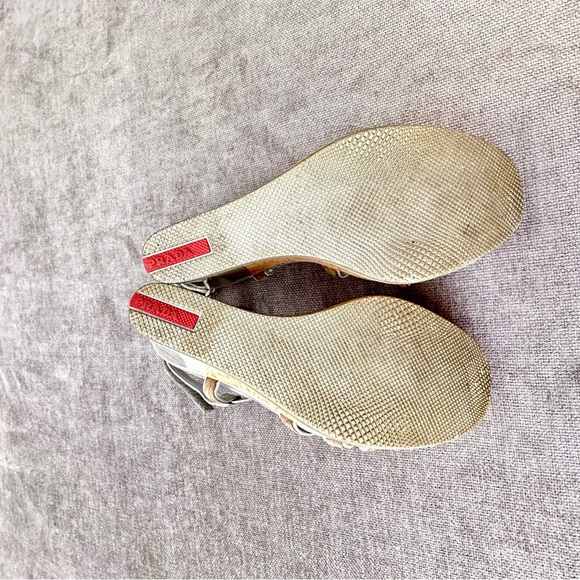 Prada Strappy Wedges - Picture 7 of 8